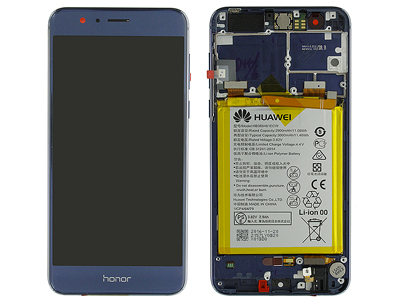Honor Honor 8 LCD + Touchscreen + Frame Blu + Batteria ( ECOSTORE)
