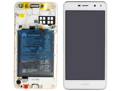 Huawei Nova Young LCD + Touchscreen + Frame Bianco + Batteria ( ECOSTORE)