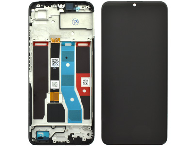 Realme C51 LCD + Touchscreen + Frame Black (ECOSTORE)