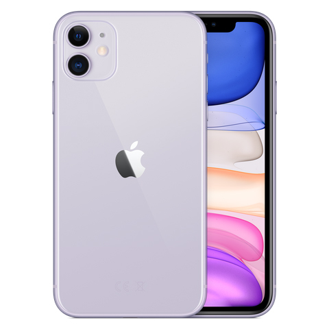 Apple iPhone 11 (128 GB) Viola - Grado Estetico: Buono - Batteria Oltre 85%