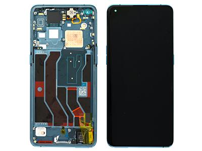 Oppo X3 PRO LCD + Touchscreen + Frame Blu (ECOSTORE)