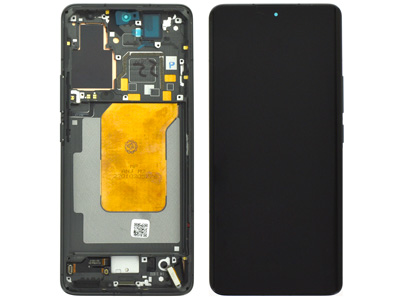 Xiaomi 13 Pro LCD + Touch screen + Frame + Tasti Laterali Ceramic Black (ECOSTORE)