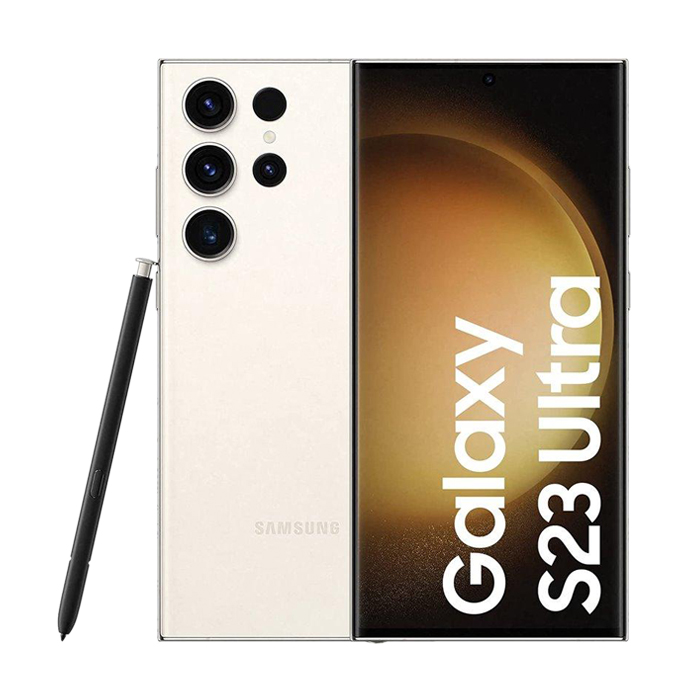 Samsung Galaxy S23 Ultra 5G (256 GB) Bianco - Grado Estetico: Buono - Batteria Standard