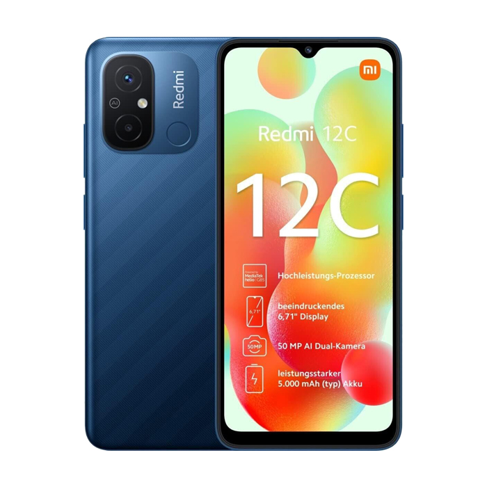 Xiaomi Redmi 12C (64 GB) Blu - Grado Estetico: Ottimo - Batteria Standard