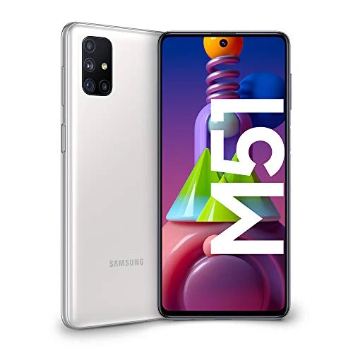 Samsung Galaxy M51 (128 GB) Bianco - Grado Estetico: Buono - Batteria Standard