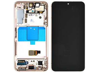 Samsung Galaxy S22 LCD + Touchscreen + Frame Pink Gold (ECOSTORE)