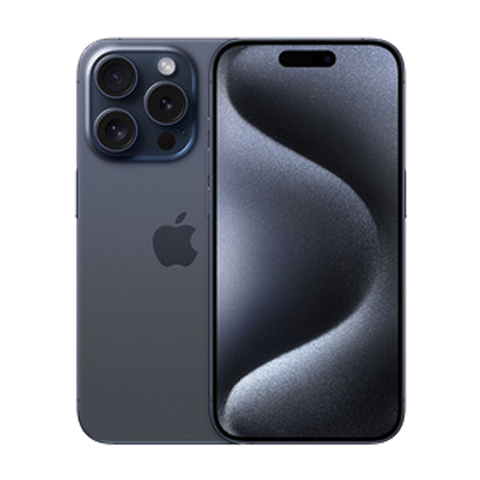 Apple iPhone 15 Pro (256 GB) Titanio Blu - Grado Estetico: Buono - Batteria Oltre 85%