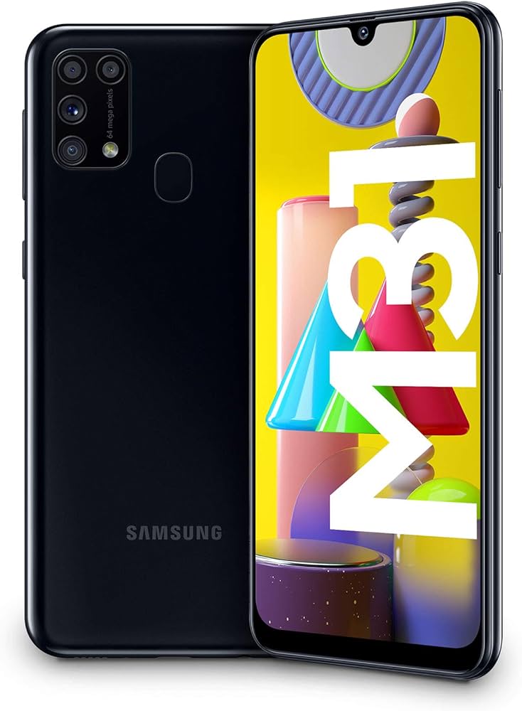 Samsung Galaxy M31 (64 GB) Nero - Grado Estetico: Buono - Batteria Standard