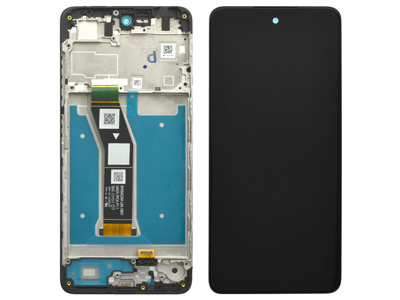 Motorola Moto G04 LCD + Touch Screen + Frame Black ( ECOSTORE)