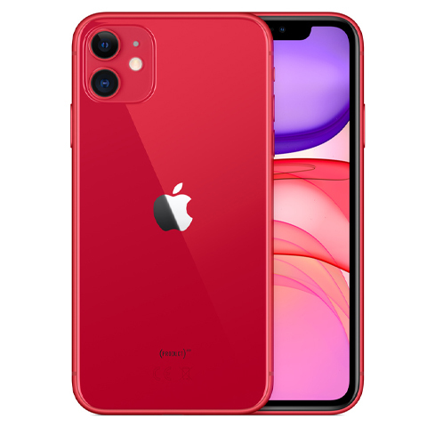 Apple iPhone 11 (128 GB) Rosso - Grado Estetico: Buono - Batteria Oltre 85%