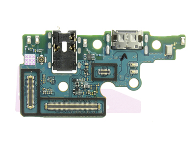 Samsung Galaxy A70 Sub Board + Plug In + Jack Audio + Microfono
