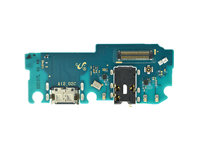 Samsung GALAXY A12 Sub Board + Plug In + Jack Audio + Microfono