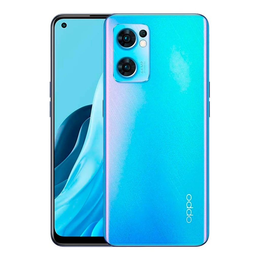 Oppo Reno 7 (256 GB) Blu - Grado Estetico: Buono - Batteria Standard