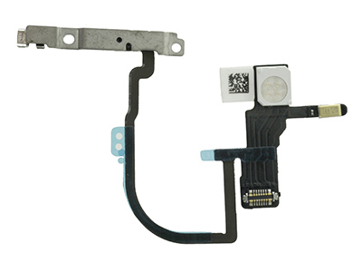 Apple iPhone XS Max Flat Cable + Switch Tasto Power + Flash + Microfono No Logo (ECOSTORE)