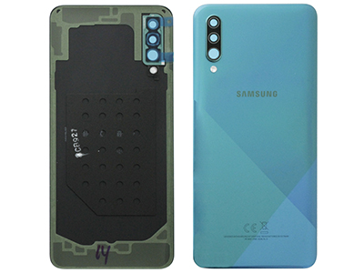 Samsung Galaxy A30 S Cover Batteria + Vetrino Camera + Adesivo Verde (ECOSTORE)