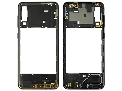 Samsung Galaxy A30 S Rear Cover + Tasti Laterali Nero (ECOSTORE)