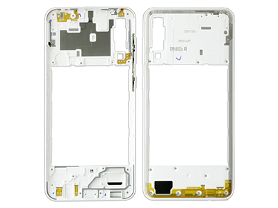 Samsung Galaxy A30 S Rear Cover + Tasti Laterali Bianco