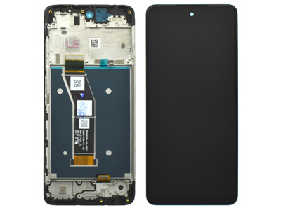 Motorola Moto G24 LCD + Touch Screen + Frame Black ( ECOSTORE)