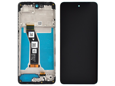 Motorola Moto G04 S LCD + Touch Screen + Frame Black ( ECOSTORE)
