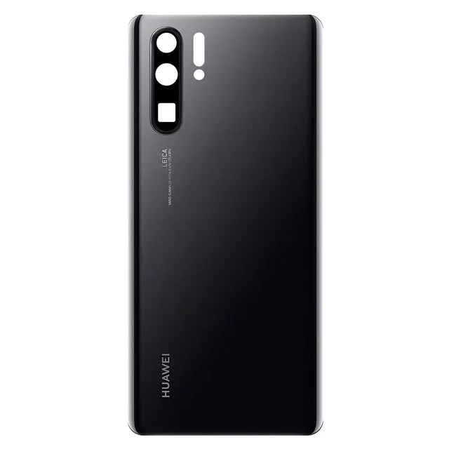 Huawei P30 Pro Cover Batteria + Vetrino Camera + Adesivo Black ( ECOSTORE)
