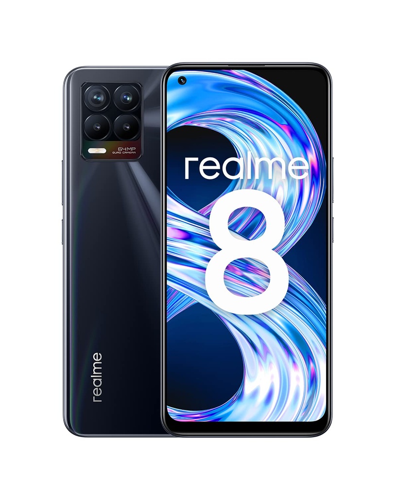 Realme 8 (64 GB) Grigio - Grado Estetico: Buono - Batteria Standard
