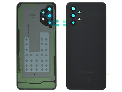 Samsung Galaxy A32 5G Cover Batteria + Cover Camera completo + Adesivi Black (ECOSTORE)