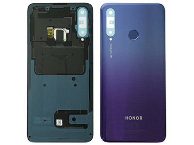 Honor 20 Lite Cover Batteria + Lettore Impronta Blu ( ECOSTORE)