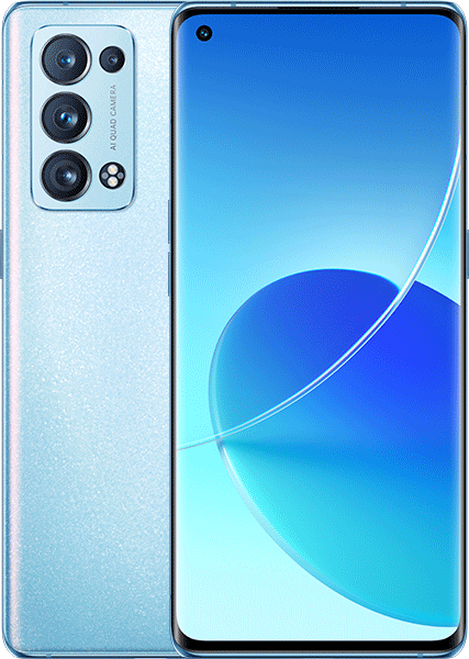 Oppo Reno 6 Pro (256 GB) Azzurro - Grado Estetico: Buono - Batteria Standard