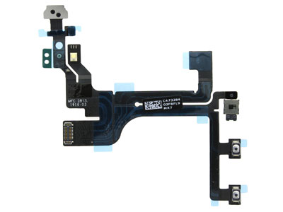 Apple iPhone 5C Flat Cable + Switch Tasto Power + Switch Tasti Volume e Vibrazione No Logo (ECOSTORE)