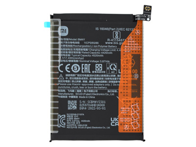 Xiaomi POCO F3 BATTERIA ORIGINALE (ECOSTORE)
