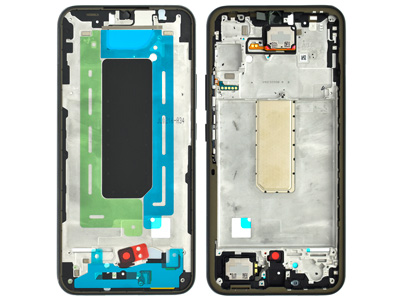 Samsung Galaxy A34 5g Rear Cover + Tasti Laterali + Altoparlante Awesome Graphite (ECOSTORE)