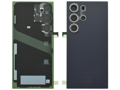 Samsung GALAXY S24 ULTRA 5G Cover Batteria + Vetrino Camera + Adesivi Titanium Violet (ECOSTORE)
