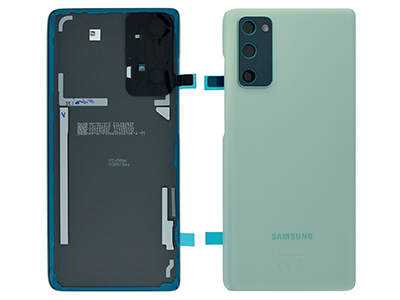 Samsung Galaxy S20 FE Cover Batteria + Vetrino Camera + Adesivi Cloud Mint (ECOSTORE)