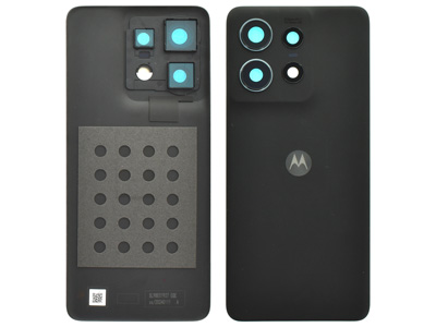 Motorola MOTO EDGE 50 PRO Cover Batteria + Vetrino Camere Black Beauty ( ECOSTORE)
