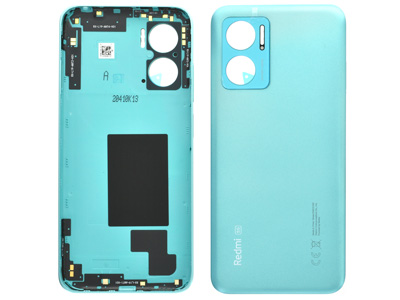 Xiaomi Redmi 10 5g Cover Batteria + Tasti Volume Aurora Green (ECOSTORE)