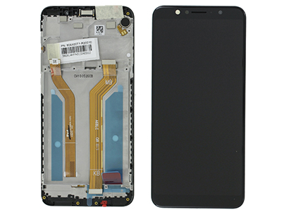 Asus ZENFONE MAX PRO M1 Lcd + Touch Screen + Frame + Vibrazione + Altoparlante Nero