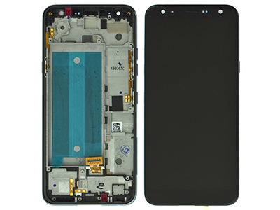 LG K40 LCD + Touchscreen + Frame Nero (ECOSTORE)