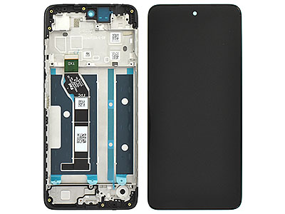 Motorola MOTO E15 Lcd + Touch Screen + Frame Black (ECOSTORE)