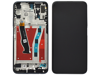 Huawei HONOR 9X Lcd + Touchscreen + Frame Nero