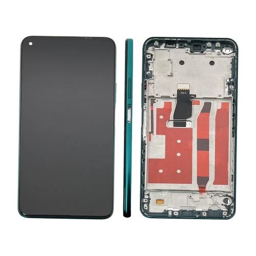 Huawei P40 Lcd + Touchscreen + Frame Verde