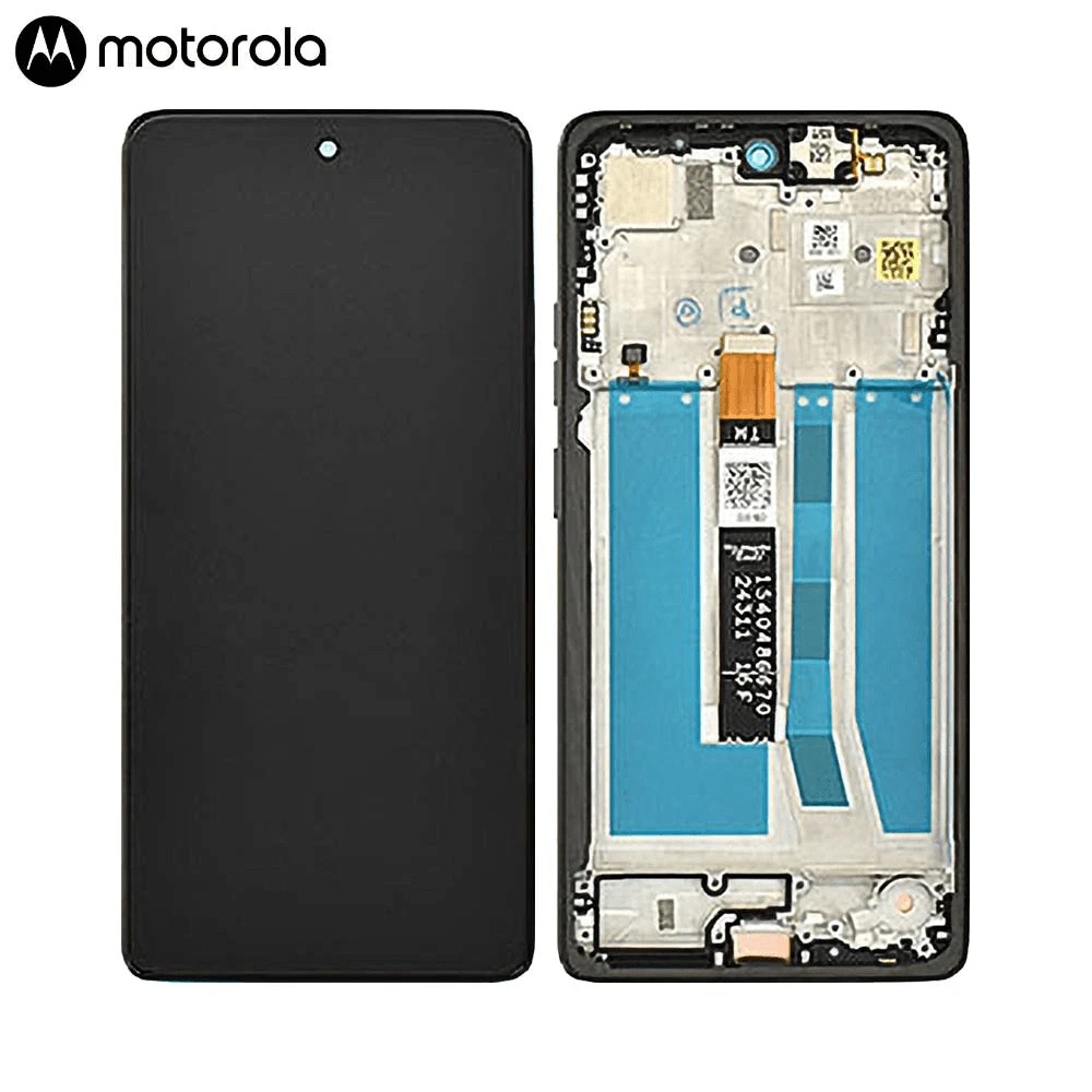 Motorola MOTO G75 Lcd + Touchscreen + Frame Gray