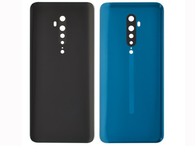 Oppo RENO 2 Cover batteria + Vetrino Camera Ocean Blue