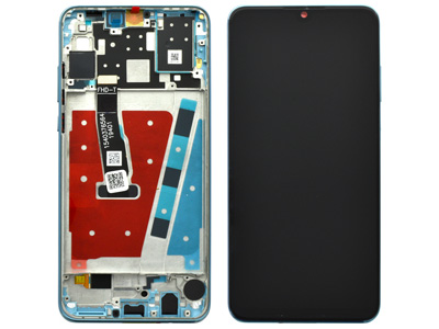 Huawei P30 Lite New Edition Lcd + Touch + Frame + Batteria + Tasti Laterali + Altoparlante Breathing Crystal