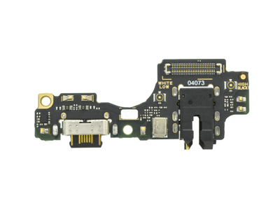 Motorola MOTO G73 Sub Board + Plug In + Microfono + Jack Audio ( ECOSTORE)