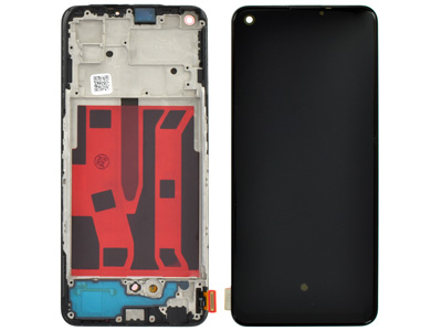 Oppo A94 5G Lcd + Touch Screen + Frame Black