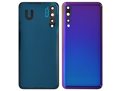 Huawei P20 Pro Cover batteria + Vetrino Camera + Adesivo Twilight