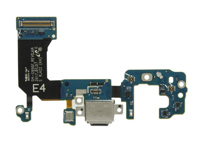 Samsung Galaxy S8 Flat Cable + Plug in + Microfono