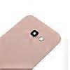 Samsung Galaxy A5 2017 Cover Batteria in vetro + Vetrino Camera + Adesivi Rosa