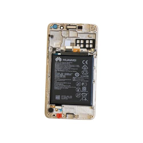 Huawei Y6 II Lcd + Touchscreen + Frame + Batteria + Vibrazione + Altoparlante + Switch Tasti Lat. Oro