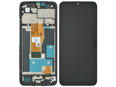 Realme REALME C30 Lcd + Touch Screen + Frame Black
